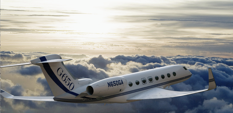 Illustration for article titled Near-Supersonic Gulfstream 650 Unveiled, Steve Jobs Gets Excited